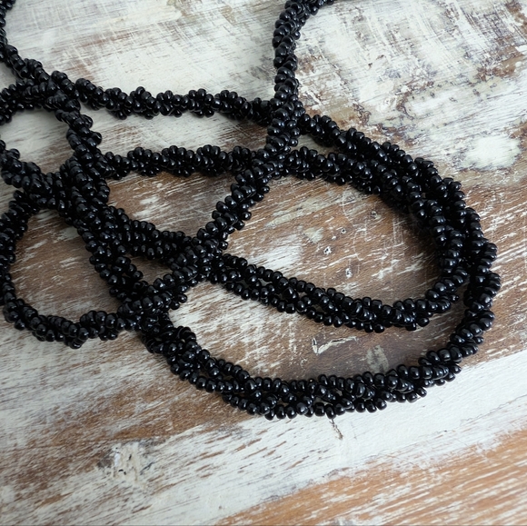 Vintage Hasi Hato, Japan Hand Crafted, Beaded Evening Bag - Picture 7 of 12